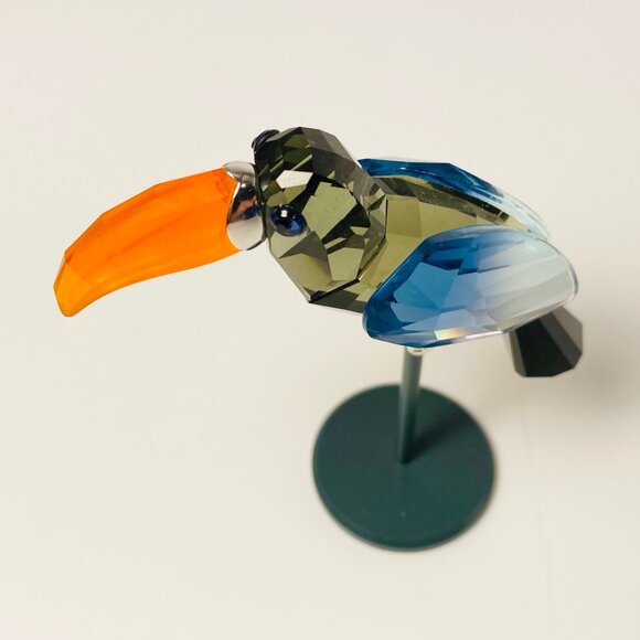 RARE !! Swarovski Paradise bird - Bamba Black Diamond 284062 - Picture 7 of 7